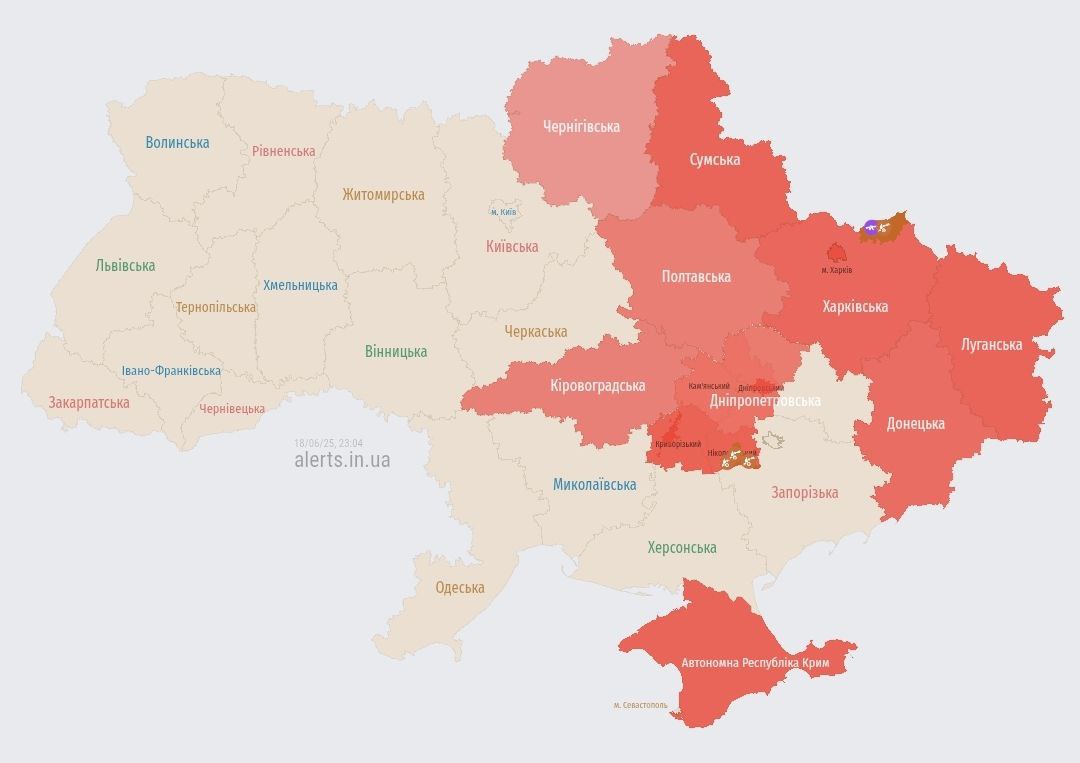 Россияне запустили дроны-камикадзе в направлении Украины: где риск ударов